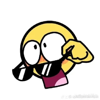 😐 emoji How so kyutttt!!! >< Telegram sticker 22 of 40