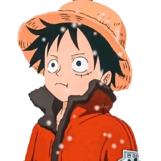😶 emoji @wallpaper_kid @Anime_Sticker_noob one piece Telegram sticker 21 of 66