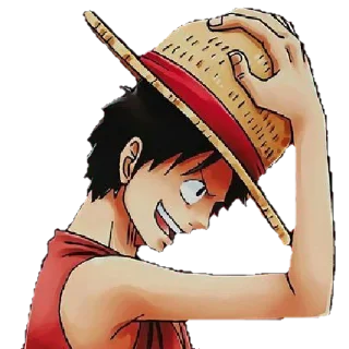 👒 emoji @wallpaper_kid @Anime_Sticker_noob one piece Telegram sticker 20 of 66