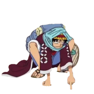 🧐 emoji @wallpaper_kid @Anime_Sticker_noob one piece Telegram sticker 7 of 66