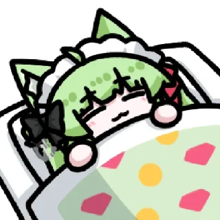 🎭 emoji 蓝雪喵 @zhaxia_cn Telegram sticker 11 of 16