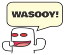 Sticker from ghosty comic 1
