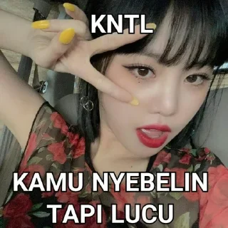 😎 emoji BTR Soojin Telegram sticker 13 of 19