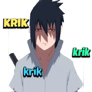 😑 emoji NARUTO BORUTO INDO Telegram sticker 17 of 80