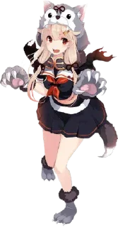 👻 emoji @Princess_of_demons Vol.Yuudachi Telegram sticker 12 of 49