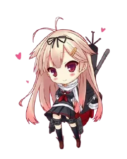🥰 emoji @Princess_of_demons Vol.Yuudachi Telegram sticker 6 of 49