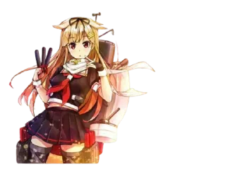 🤟 emoji @Princess_of_demons Vol.Yuudachi Telegram sticker 8 of 49
