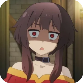 📖 emoji Megumin - [ @AniStickerz ] Telegram sticker 9 of 31