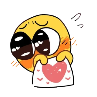 Sticker from ╰┈➤ Emoji. *. ⋆ @stickersbyvj