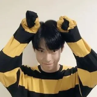 🐰 emoji ଘ ˖  @stickievan tꪱny doyoung Telegram sticker 23 of 40
