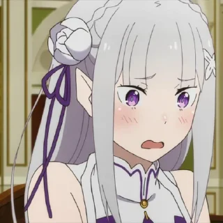 ❄ emoji Emilia~Subaru @Sankalp_370 Telegram sticker 17 of 26