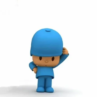 Sticker from sticker pocoyo buatan asaa