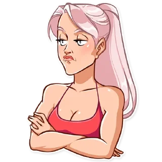 ☹️ emoji stay fit 18+ (@sissychannels) Telegram sticker 13 of 30