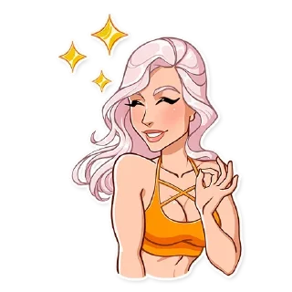 👌 emoji stay fit 18+ (@sissychannels) Telegram sticker 11 of 30