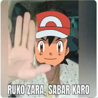 ✋ emoji Indo-Poke Memes @PokeSticker Telegram sticker 18 of 119