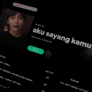 🌙 emoji dream spotify by @nctdreamstiker Telegram sticker 22 of 35