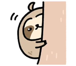 😶 emoji crown the sloth | @cutestickers4you Telegram sticker 12 of 24