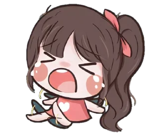 🍡 emoji ❲ ⎙ @crmll06 ❳ Bᥲbᥡ b᥆᥆ - mιᥒι Telegram sticker 13 of 40