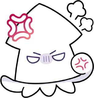 😠 emoji 小巫贼 @LuoDian_Stickers Telegram sticker 9 of 20