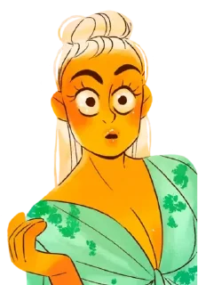 😳 emoji Lore Olympus @AnimeLibrary_Stickers Telegram sticker 19 of 22