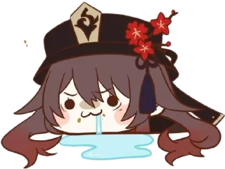 Sticker from genshin stickers