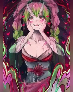 👺 emoji giyuu Telegram sticker 5 of 72