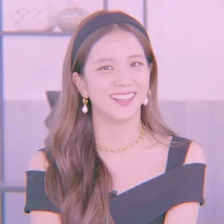 🩰 emoji ʚ @stuffiespie as kim jisoo. ✰ Telegram sticker 19 of 36