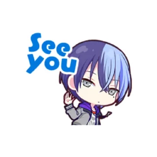 💙 emoji Toya Aoyagi Stamps! @ProjectSekaiSticker - @iintoTheNight Telegram sticker 9 of 12
