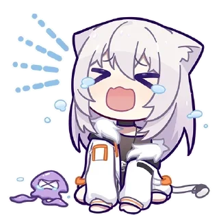 😭 emoji 小新喵(完整版) Telegram sticker 10 of 32