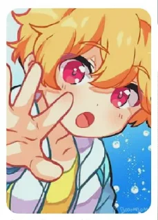 Sticker from @animestickerchannel
