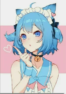 😘 emoji @animestickerchannel Telegram sticker 8 of 51