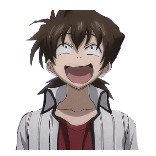 😘 emoji Highschool DXD @animestickerchannel Telegram sticker 6 of 120