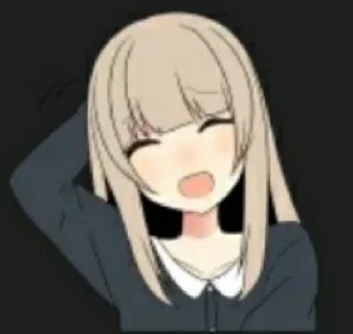 😅 emoji @animestickerchannel Telegram sticker 7 of 51
