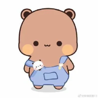 🦋 emoji Bubu peepee Telegram sticker 21 of 82