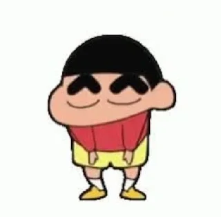 😪 emoji SHINCHAN Telegram sticker 15 of 28