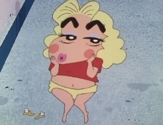 💄 emoji Shinchan Telegram sticker 18 of 24