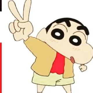 ☺️ emoji Shinchan Telegram sticker 10 of 42