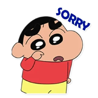 😢 emoji Shinchan Telegram sticker 21 of 44
