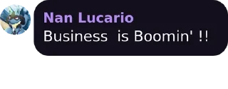 😬 emoji Lucario (Nan) Telegram sticker 18 of 73
