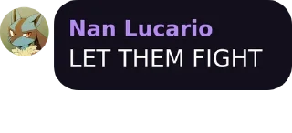 ☯️ emoji Lucario (Nan) Telegram sticker 5 of 73