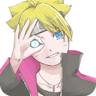 🌟 emoji °☆°Boruto Uzumaki•☆•  @The_ghost_of_the_uzumaki Telegram sticker 24 of 60