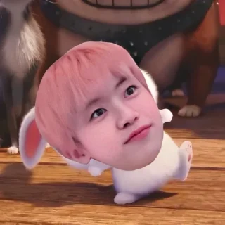 🙆 emoji ㅤ⌗ Jaemin meme ⋆ @stickernct ᵕ̈ Telegram sticker 16 of 80