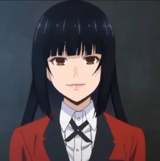 🌹 emoji Yumeko @anime_stickerspack Telegram sticker 9 of 40