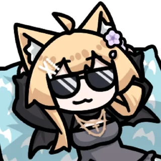 👩 emoji 桃杏 @zhaxia_cn Telegram sticker 6 of 16