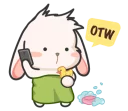 🏃 emoji @tikelmu Daily Life of Loppie! Telegram sticker 8 of 41