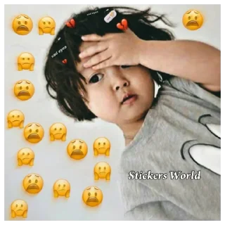 🤦‍♀️ emoji @StickersWorld_Offl Jinmiran Stickers Telegram sticker 24 of 30