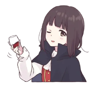 😉 emoji Menhera-chan.6 EN @bistic Telegram sticker 19 of 40