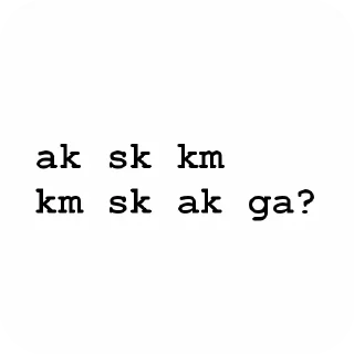 Sticker from vanka gemoy