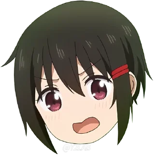 😳 emoji @Y2Lab Kaguya-sama wa Kokurasetai: First Kiss wa Owaranai Telegram sticker 13 of 41