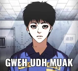 Sticker from webtoon lookism